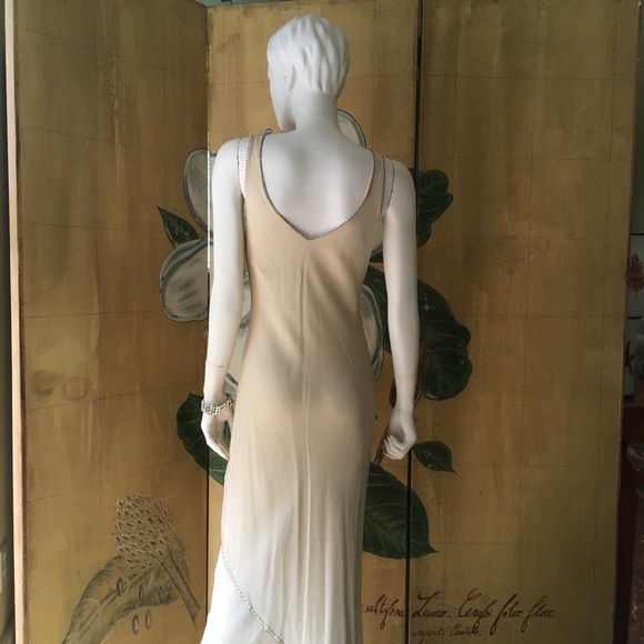 Vintage evening beaded dress - Picture 4 of 13